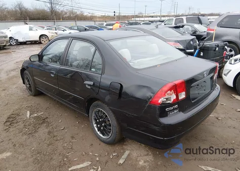 2005 Honda Civic Lx from USA, damaged, VIN 2HGES16565H513492